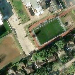 Brays Oaks Beach Volleyball Court — aerial view