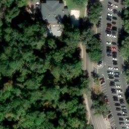 Sand Volleyball Court, Gainesville, FL — aerial view
