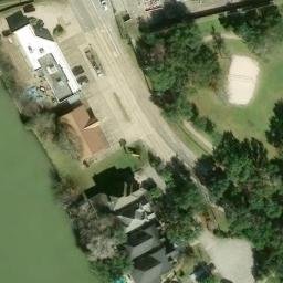 Sugar Land Beach Volleyball Court #7 — aerial view