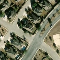 Cibolo Beach Volleyball Court #2 — aerial view