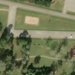 Richmond Beach Volleyball Court #3 — aerial view