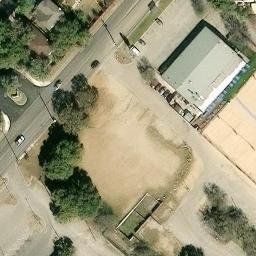 San Antonio Beach Volleyball Court #44 — aerial view