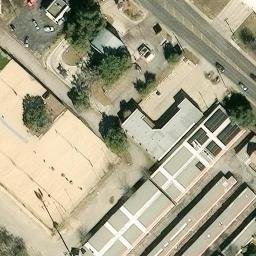 San Antonio Beach Volleyball Court #46 — aerial view