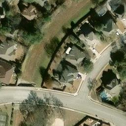 Cibolo Beach Volleyball Court #1 — aerial view