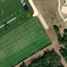 San Antonio Beach Volleyball Court #35 — aerial view