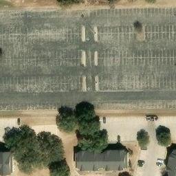San Antonio Beach Volleyball Court #34 — aerial view
