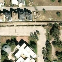 San Antonio Beach Volleyball Court #31 — aerial view