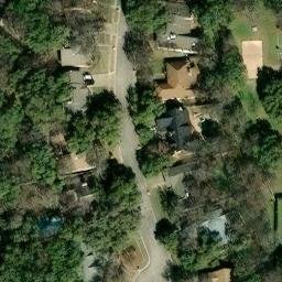 San Antonio Beach Volleyball Court #30 — aerial view