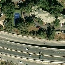 San Antonio Beach Volleyball Court #26 — aerial view