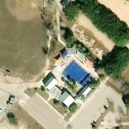 San Antonio Beach Volleyball Court #23 — aerial view