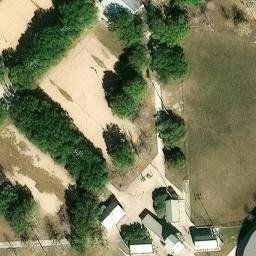 San Antonio Beach Volleyball Court #22 — aerial view