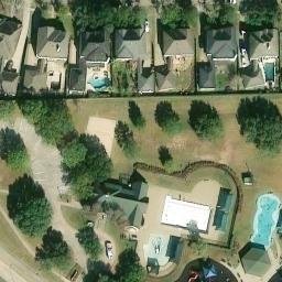 Brazoria County Beach Volleyball Court #2 — aerial view