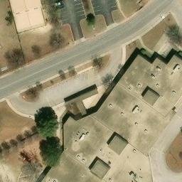 Westover Hills Beach Volleyball Court #2 — aerial view