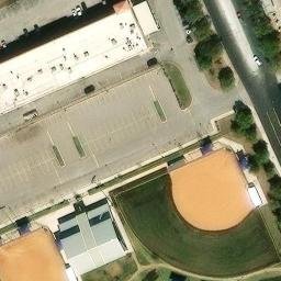 YMCA Volleyball — aerial view