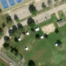 El Campo Beach Volleyball Court #2 — aerial view
