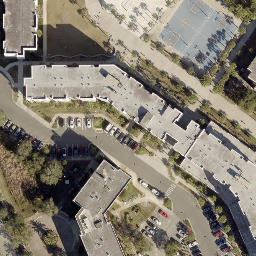 Top Gun Volleyball Court — aerial view
