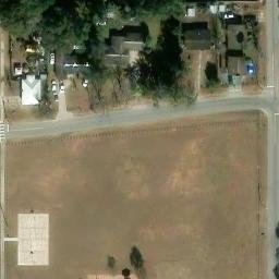 Sand Volleyball Court, Ocala, FL — aerial view
