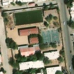 Hermosillo Beach Volleyball Court #13 — aerial view