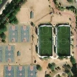 Hermosillo Beach Volleyball Court #9 — aerial view