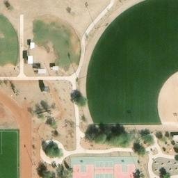 Hermosillo Beach Volleyball Court #6 — aerial view