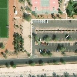 Hermosillo Beach Volleyball Court #2 — aerial view