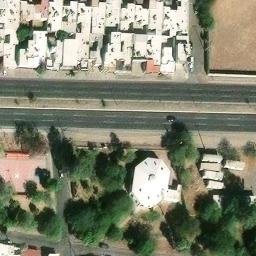 Cancha polivalente — aerial view
