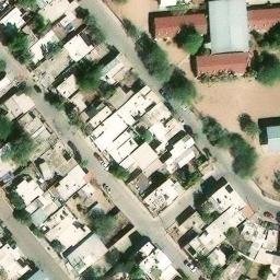 Cancha polivalente — aerial view