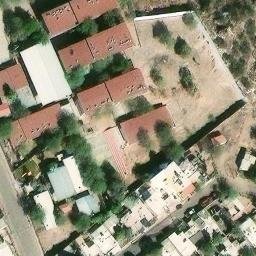 Cancha polivalente — aerial view