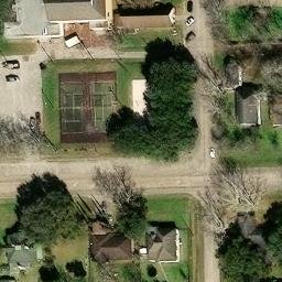Bay City Beach Volleyball Court #2 — aerial view