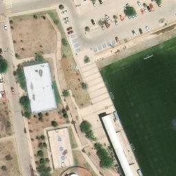 Granja las Torres Beach Volleyball Court — aerial view