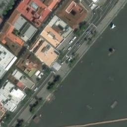 Sand Volleyball Court — aerial view