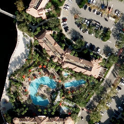 Sandy Point — aerial view