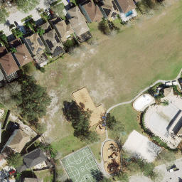 Ballantrae Beach Volleyball — aerial view