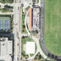 Beach Volleyball Complex — aerial view