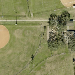 Woodlawn Park — aerial view