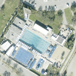 Optimum Beach — aerial view