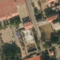 Dasharath Stadium Covered Hall — aerial view
