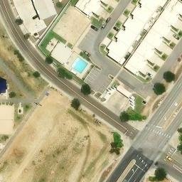 San Isidro Ranch Beach Volleyball Court #3 — aerial view