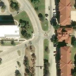 Laredo Beach Volleyball Court #2 — aerial view