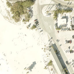 Vollyball Court — aerial view