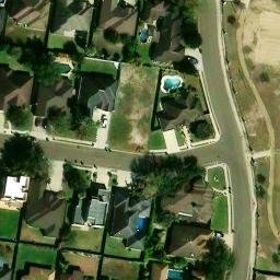 McAllen Beach Volleyball Court #10 — aerial view