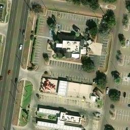 Pharr Beach Volleyball Court #1 — aerial view