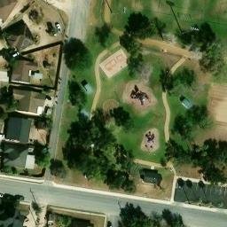 McAllen Beach Volleyball Court #6 — aerial view
