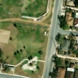 McAllen Beach Volleyball Court #5 — aerial view