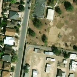 McAllen Beach Volleyball Court #4 — aerial view