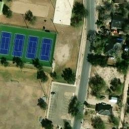 McAllen Beach Volleyball Court #1 — aerial view