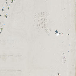 Sand Volleyball Court, Sunrise, FL — aerial view