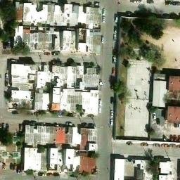 Reynosa Beach Volleyball Court #2 — aerial view