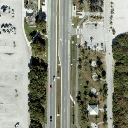 Haulover Park Beach Courts — aerial view