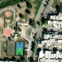 Apodaca Beach Volleyball Court #6 — aerial view